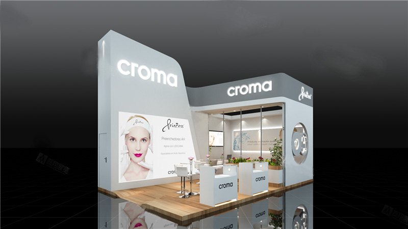 Croma -广州美博会展台设计