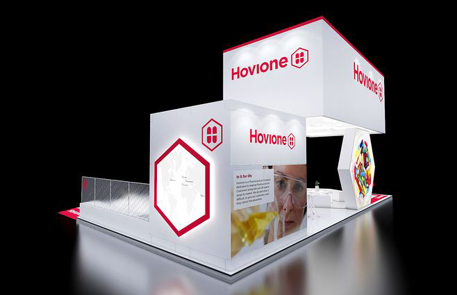 北京展览设计-Hovione-中医药博览会展览设计