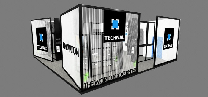 国际展会搭建-TECHNAL-国际展览展示设计|国际会展展台设计