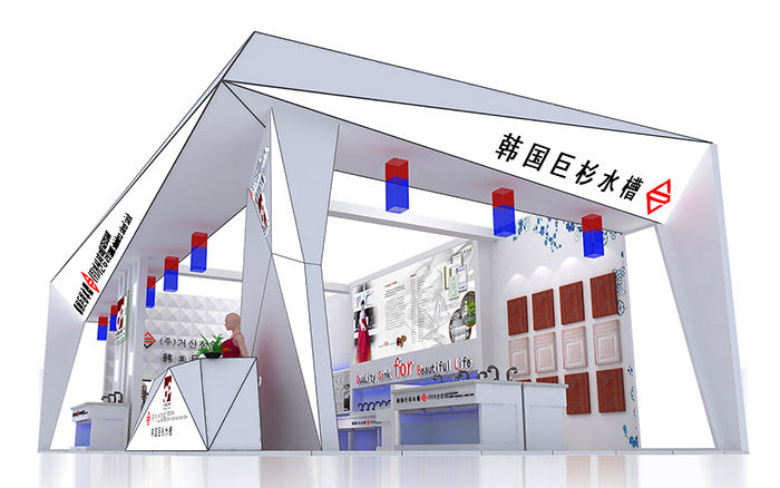 广州水处理展台展会设计搭建