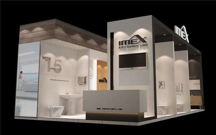 IMEX-广州卫浴展展台设计