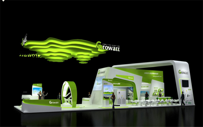 Growatt-深圳新能源展展台设计