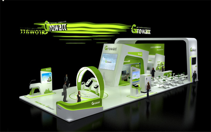 Growatt-深圳新能源展展台设计