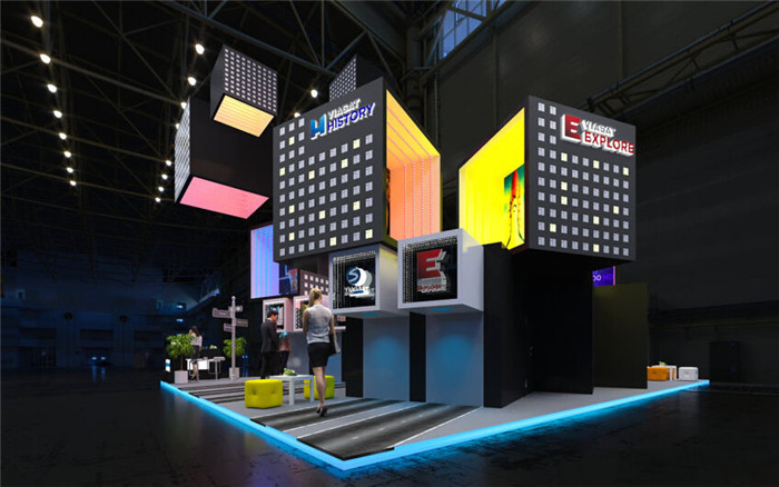 VIASAT-香港电子展展台设计