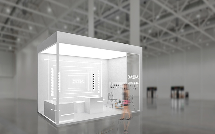 广州展台布展搭建-zahra-美博会展台搭建设计