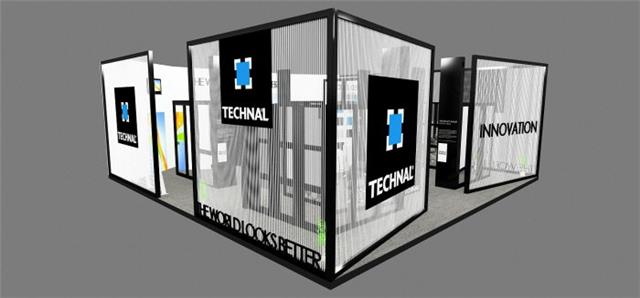 国际展会搭建-TECHNAL-国际展览展示设计|国际会展展台设计