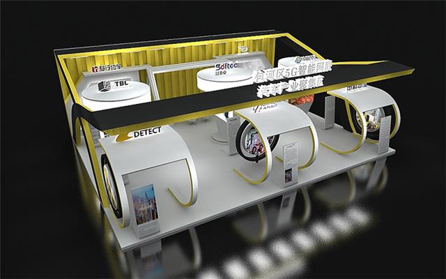 广州汽车展摊位搭建图片