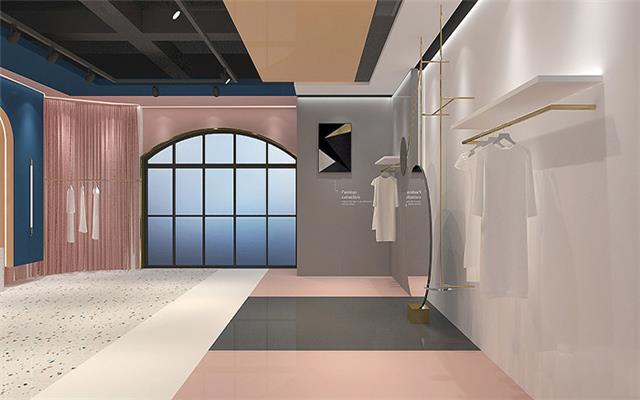 深圳女服饰直播间展厅设计
