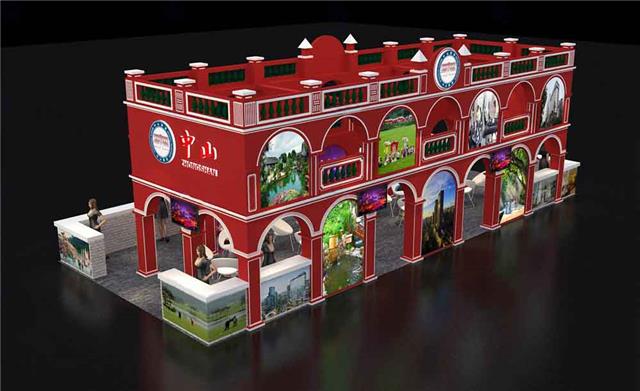 成都游博会展位设计 成都游博会展位设计