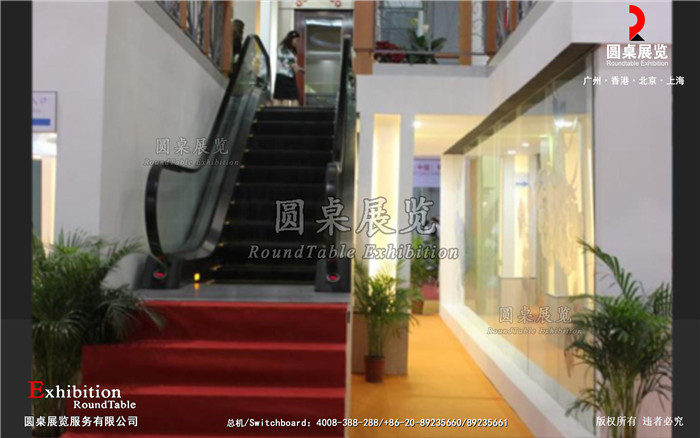 上海电梯展台设计