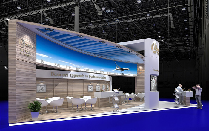 珠海航空展展台设计