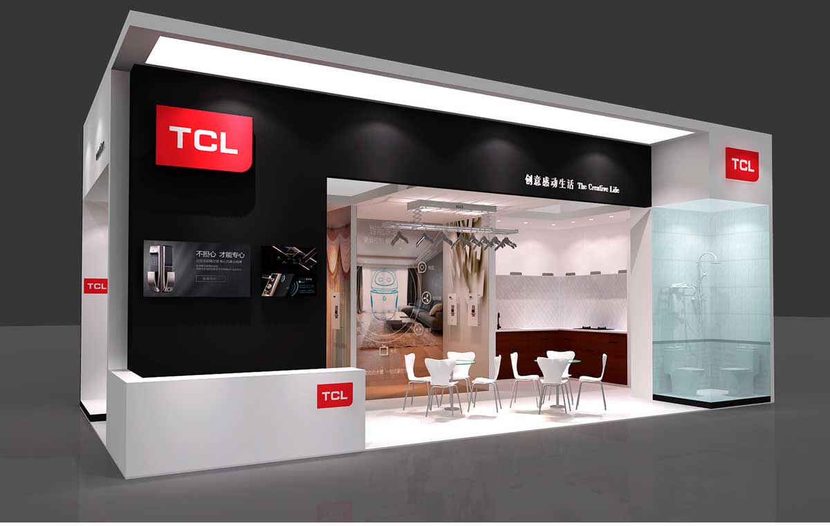 TCL-广州照明展（光亚展）展台搭建