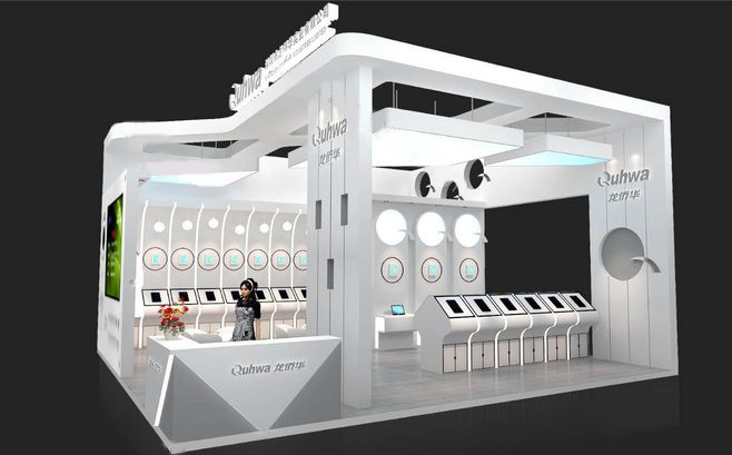 上海展会搭建-龙侨华-机器人摊位设计|机器人展位设计