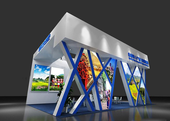 北京展台设计-北部湾广西-旅游展展台设计