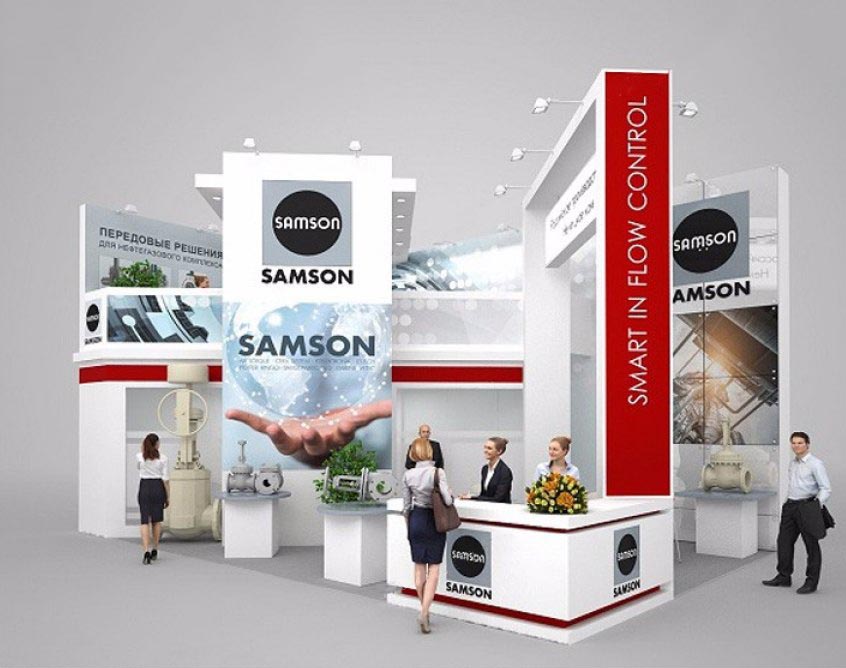 国外展台设计-SAMSON-国际展会搭建