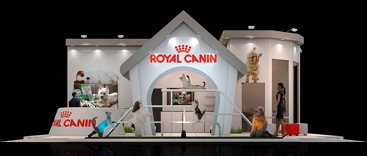 宠物展会设计-ROYAL CANIN-上海会展搭建