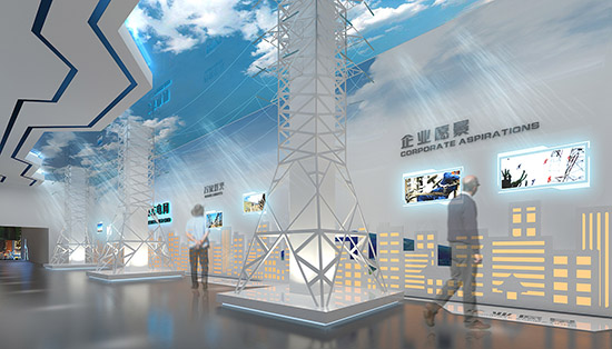 企业展厅设计装修施工