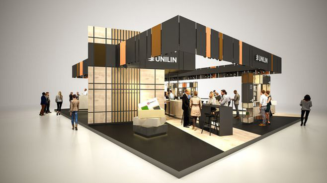 马来西亚会展搭建-UNILIN-国际展览展台设计