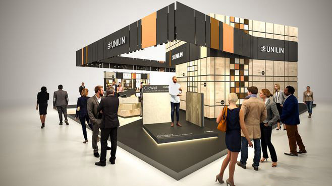 马来西亚会展搭建-UNILIN-国际展览展台设计