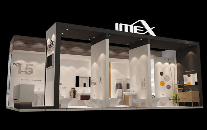 IMEX-广州卫浴展展台设计