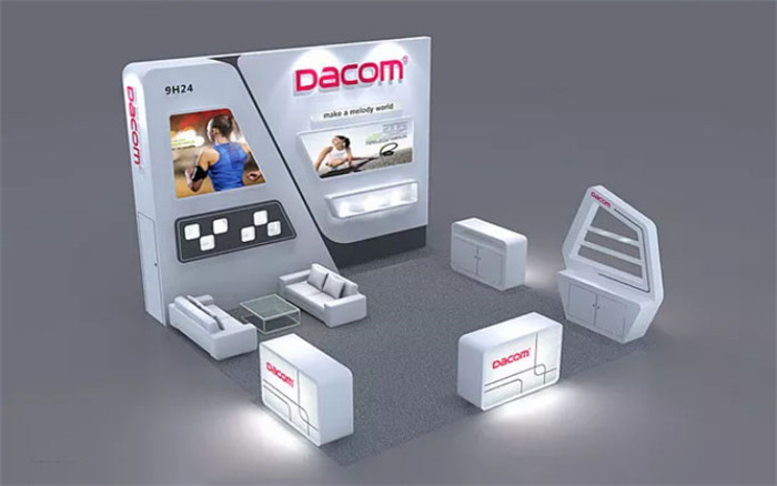 Dacom-广州音响展展台设计