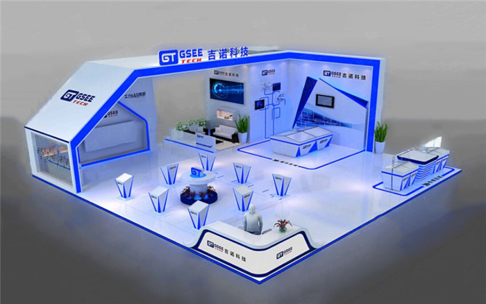 吉诺科技-深圳工业设备展展台设计