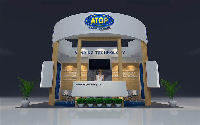 ATOP-深圳工业设备展展台设计