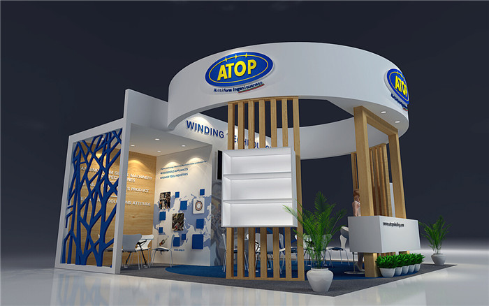 ATOP-深圳工业设备展展台设计