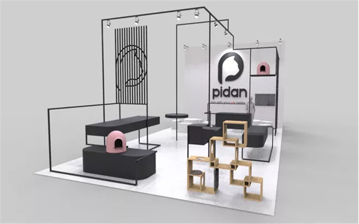 pidan-深圳宠物展展台设计