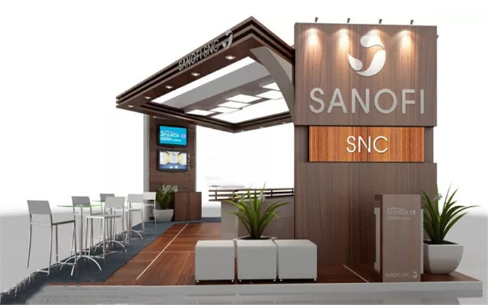 SANOFI-广州医药展展台设计