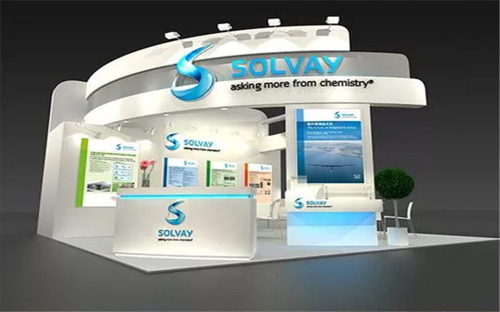 SOLVAY-广州医药展展台设计