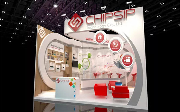 CHIPSIP-香港电子展展台搭建