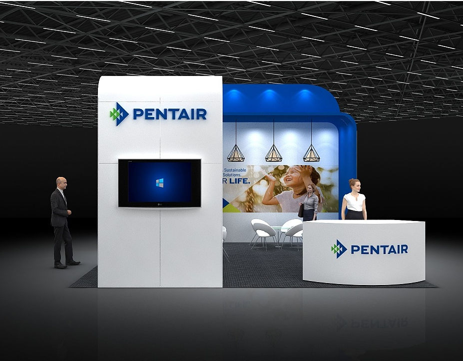 PENTAIR-进博会展会设计搭建