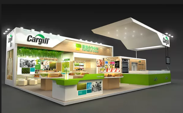 北京展台搭建-cargill-食品展台搭建