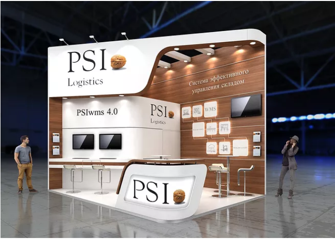 广州展台设计-PSI Logistics-新能源展会搭建