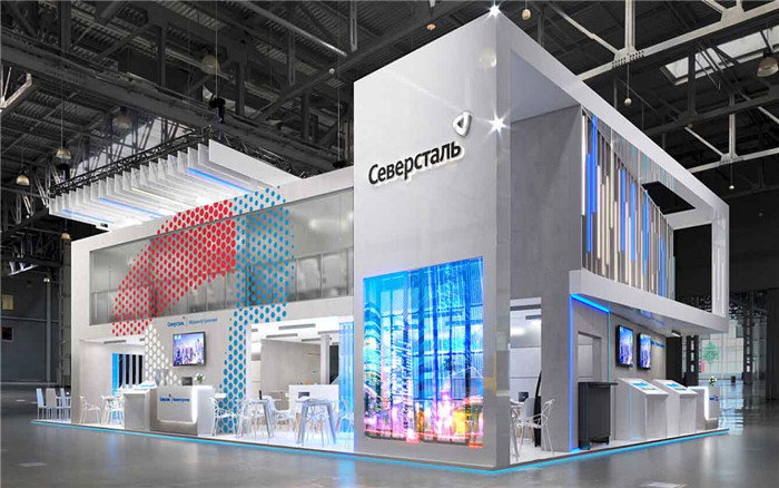 进博会展示设计图片