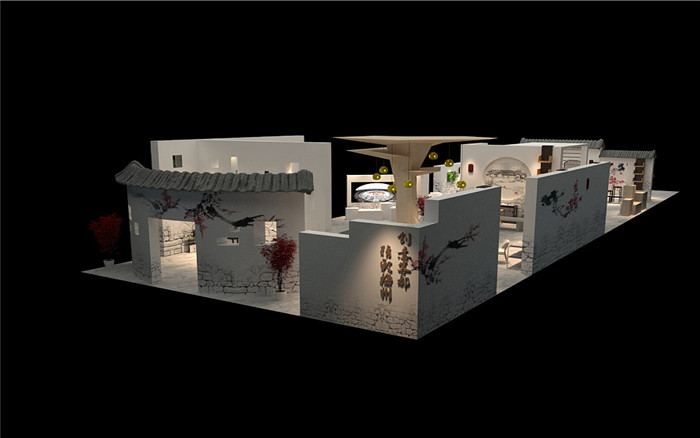 绍兴展厅搭建方案设计图片模板
