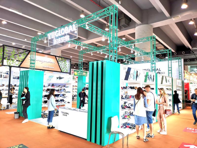 广交会展厅设计搭建图片效果图