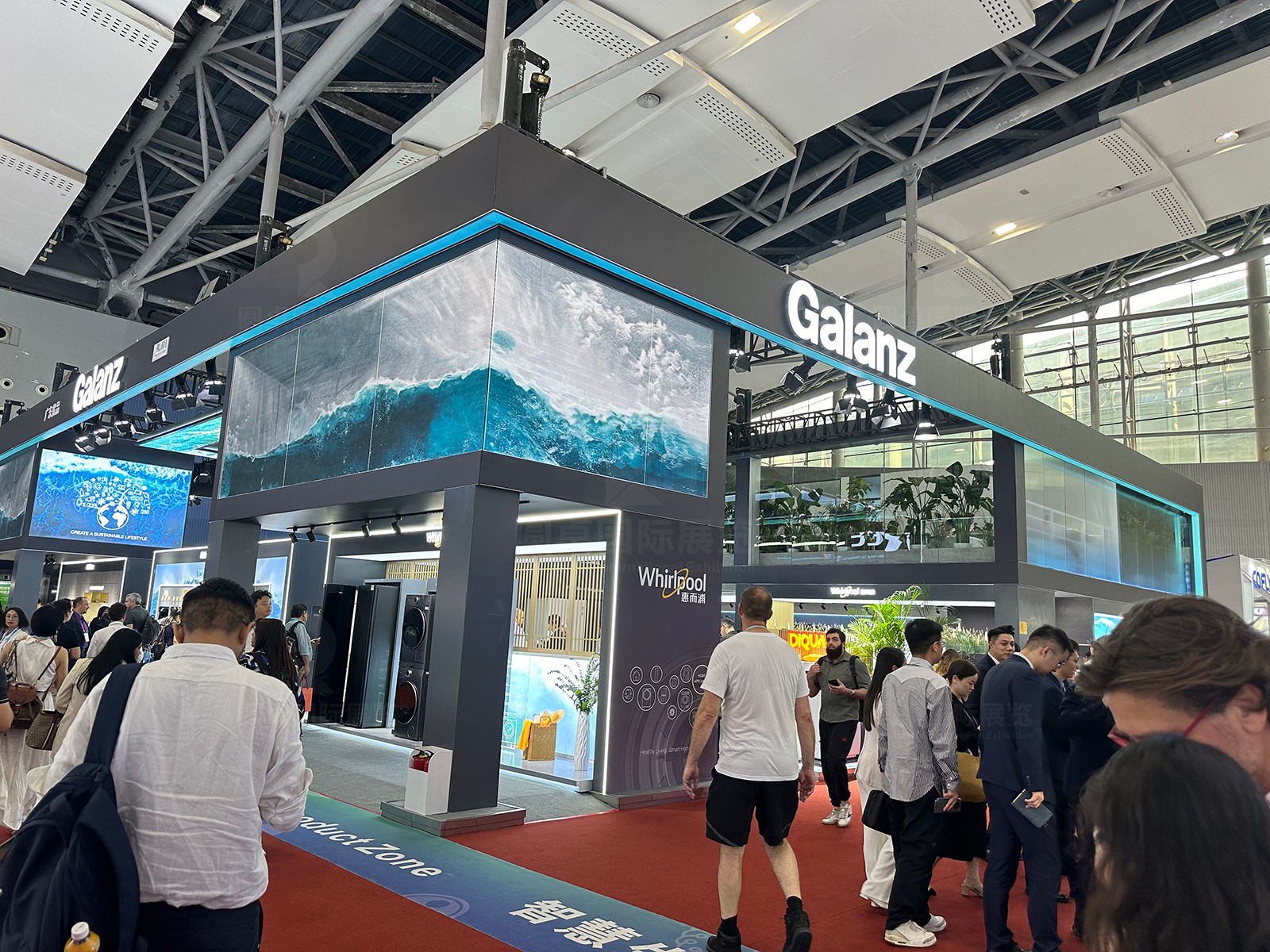 广交会双层展厅设计的现场鉴赏