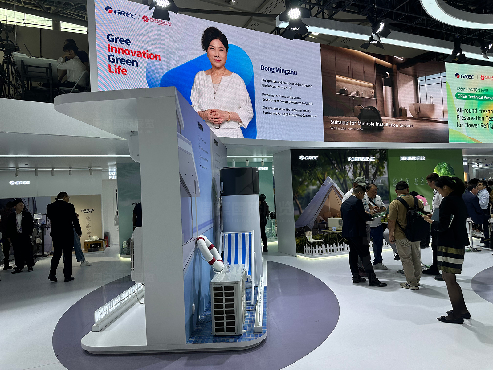 广交会双层展厅设计的开幕鉴赏