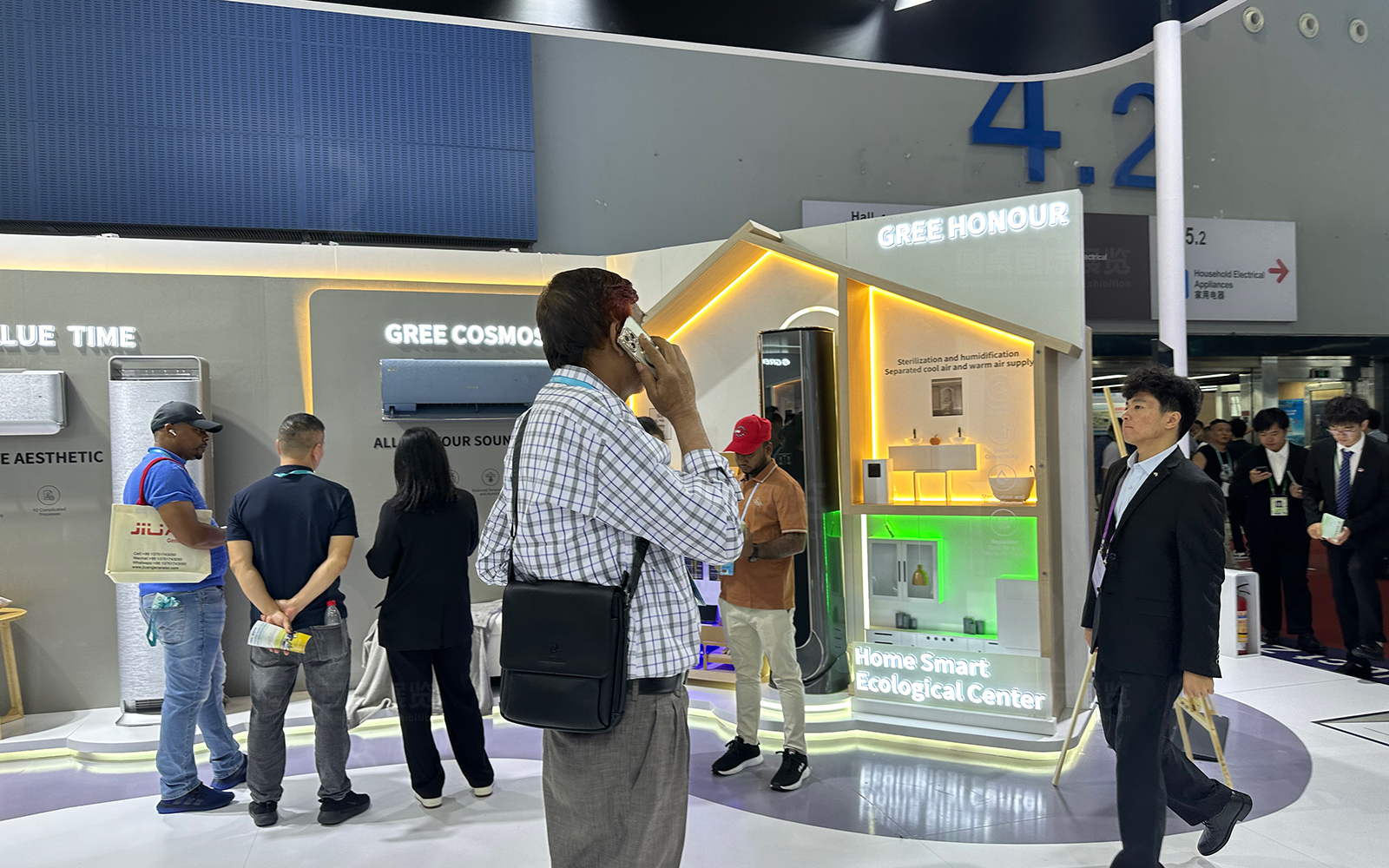 广交会双层展厅的现场效果鉴赏