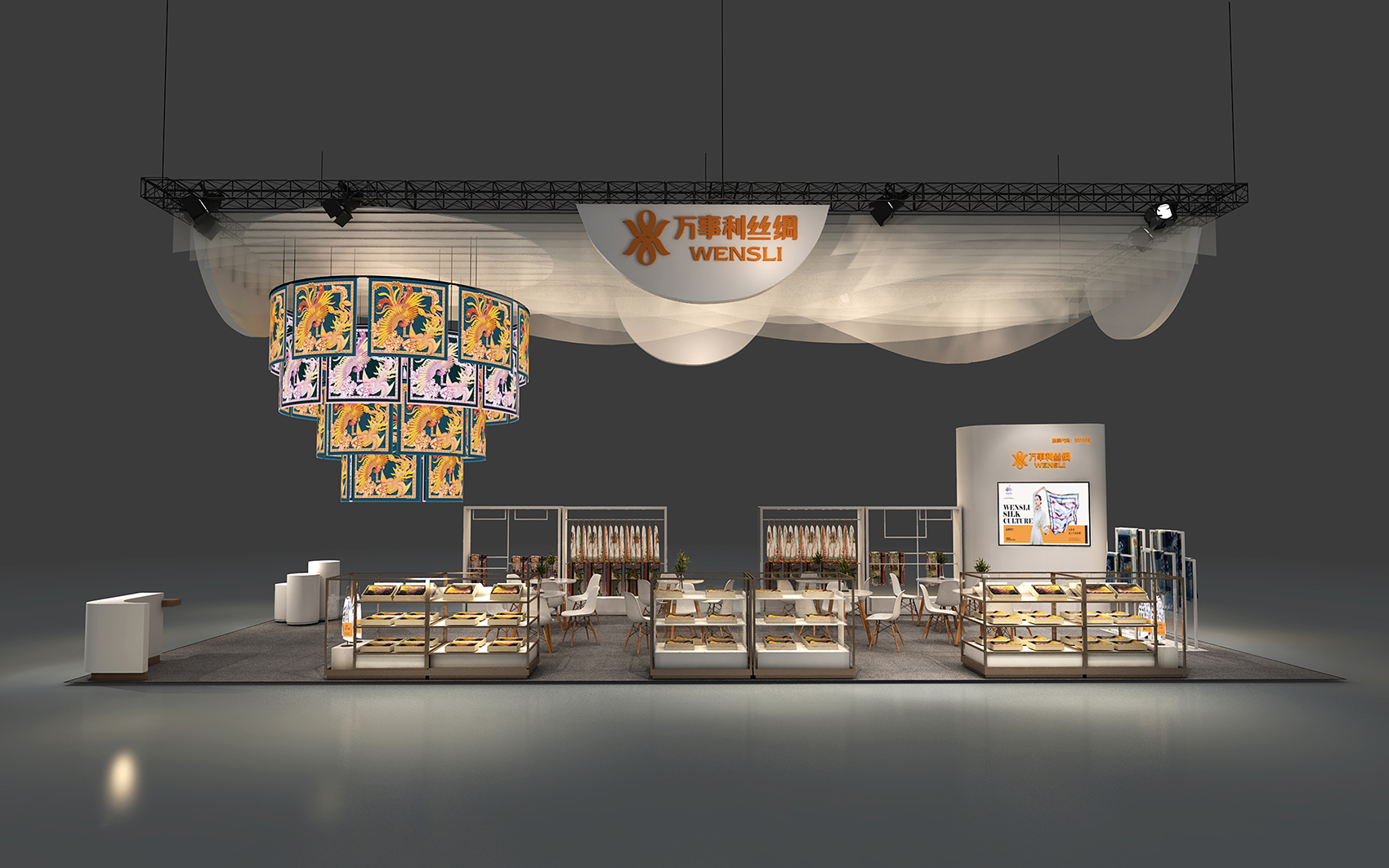 礼品展设计搭建效果图片素材高清大图