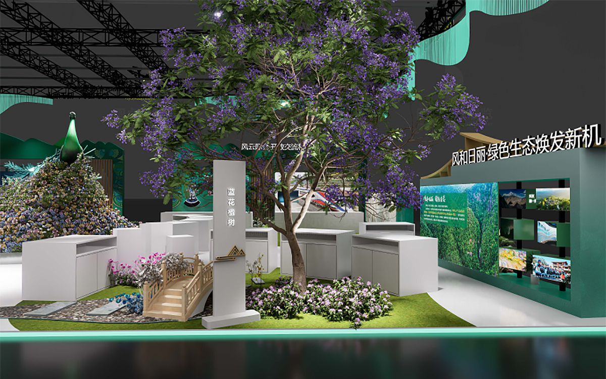 深圳文博会展台设计效果图片