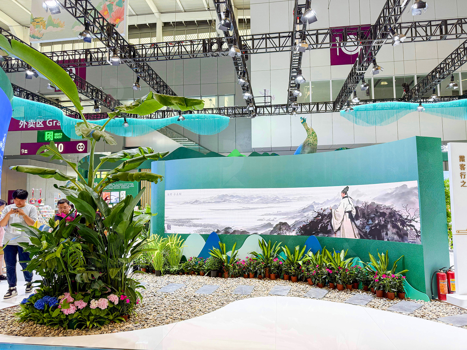 深圳文博会展台设计搭建现场效果图片