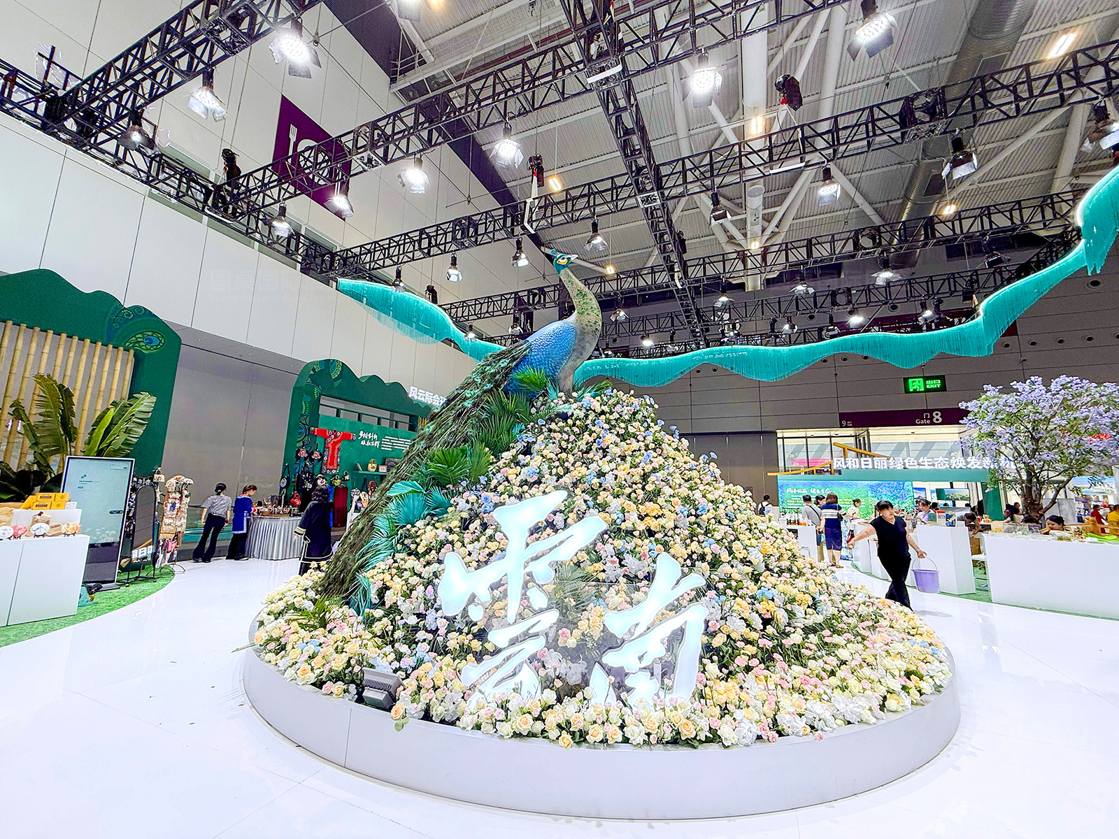 深圳文博会展台设计效果图片素材高清大图