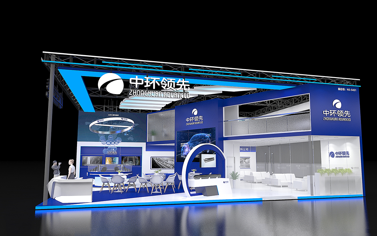 上海半导体展位装修策略：用极简设计传递高端质感