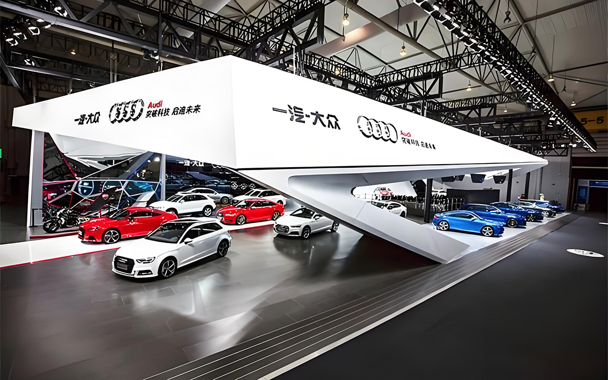 医疗展位设计装修效果图提升空间利用率